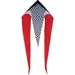 Kite prc 13ft flo-tail - red opt-art