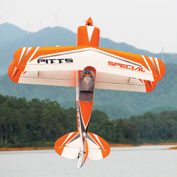 Kit pilot pitts 87 s2b 2.2m 100cc ora/wh