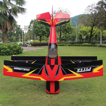 Kit pilot pitts 87 challe 2.2m 100cc por