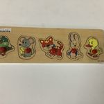 Puzzle nails bird & friends slw