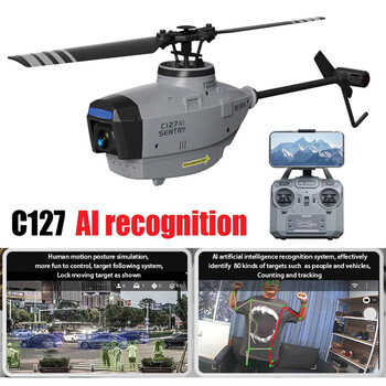 Heli rce c127 ai mini w/1080p camera rtf