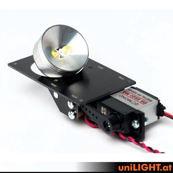 30mm drop-out spot light ul 10wx2 white