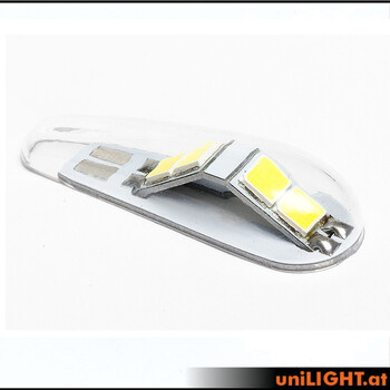 14mm strobe light ul 180deg 24w x3 white
