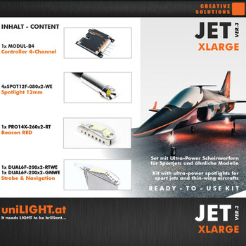 Jet xlarge lighting set ul (2.2-3m) v3