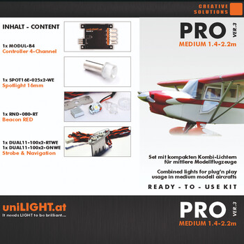 Pro medium a/c lighting set ul v3