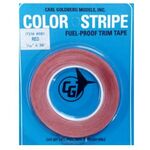 Trim tape cg 1/16x36  (red)