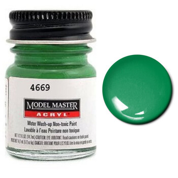Acrylic paint mm gloss green 14.7ml
