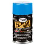 Lacquer spray testors icy blue 85g can