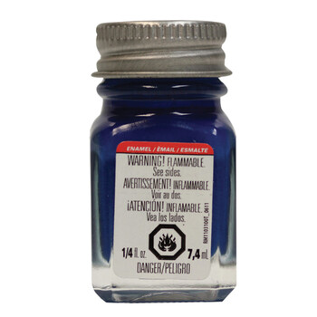 Enamel paint test gloss dk blue 1111 sls