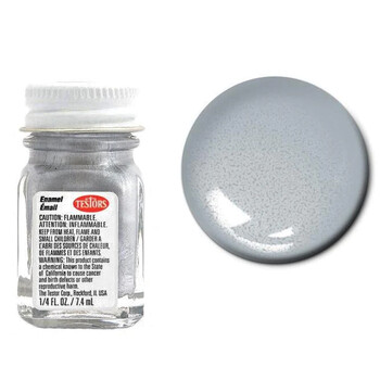 Enamel paint testor metallic silver 1146