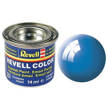 Paint enamel gloss light blue revel32150