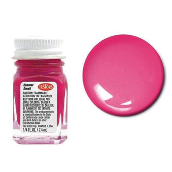 Enamel paint testors gloss hot pink 1188