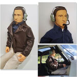 Warbird pilot civilian w/heads 1/3.5-1/3