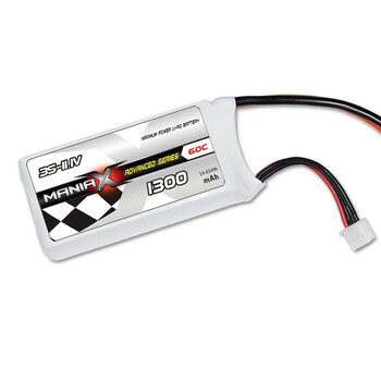Batt maniax 3s 1300 60c (xt-60)