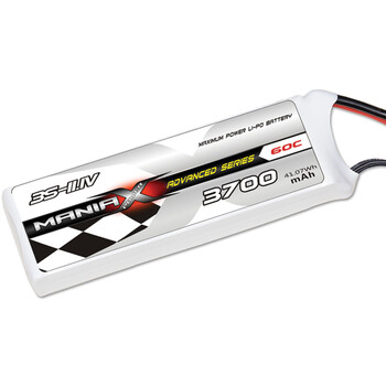 Batt maniax 3s 3700 60c (xt-60)