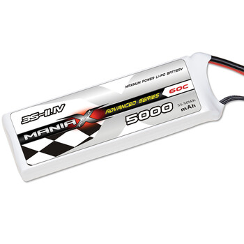 Batt maniax 3s 5000 60c (xt-60)