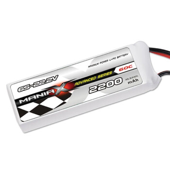 Batt maniax 6s 2200 60c (xt-60)
