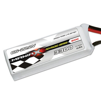 Batt maniax 6s 3300 60c (xt-60)