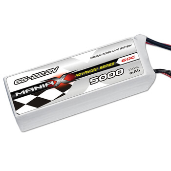 Batt maniax 6s 5000 60c (xt-60)