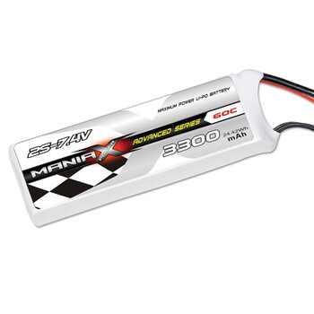 Batt maniax 2s 3300 60c (xt-60)