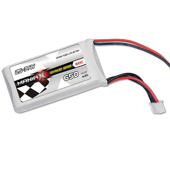 Batt maniax 2s 650 60c (xt-30)