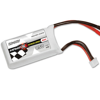 Batt maniax 2s 850 60c (xt-60)